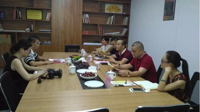 陳金國秘書長與金沛教育領(lǐng)導(dǎo)班子進行會談